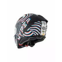 Casco Hyper PS — Talla L, Blanco mate